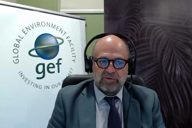 GEF CEO and Chairperson, Carlos Manuel Rodríguez