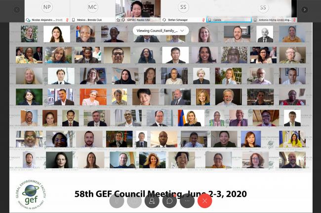 Naoko Ishii, GEF CEO and Chairperson, thanked and waved goodbye to the GEF Council family