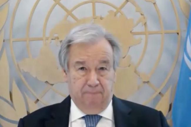 UN Secretary-General António Guterres