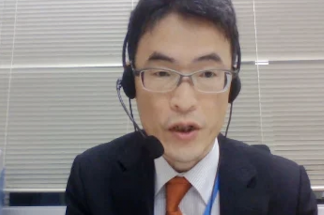 Jun Fukuda, Japan, stresses the importance of project executing agencies submitting final financial audits.