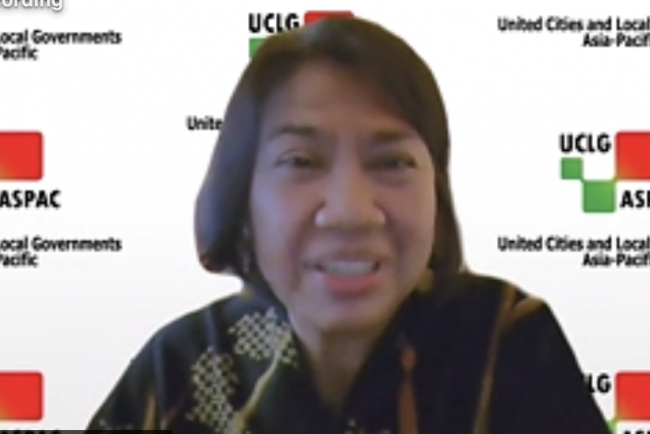 Bernadia Irawati Tjandradewi, Secretariat of UCLG Asia-Pacific section