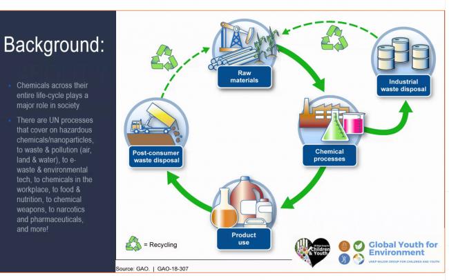 Youth presentation on the chemicals cycle