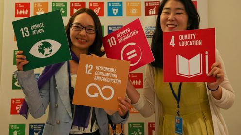 Youth advocate for the Sustainable Development Goals