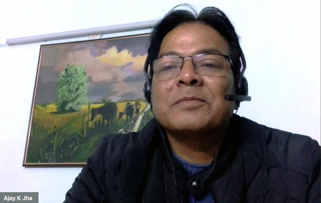 Pic 9Feb21 GMGSF 2021 Ajay K Jha Centre For Community Economics And 