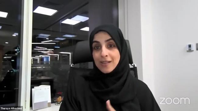 Thuraya al Hashimi, UAE Federal Competitiveness & Statistics Centre (FCSC) 