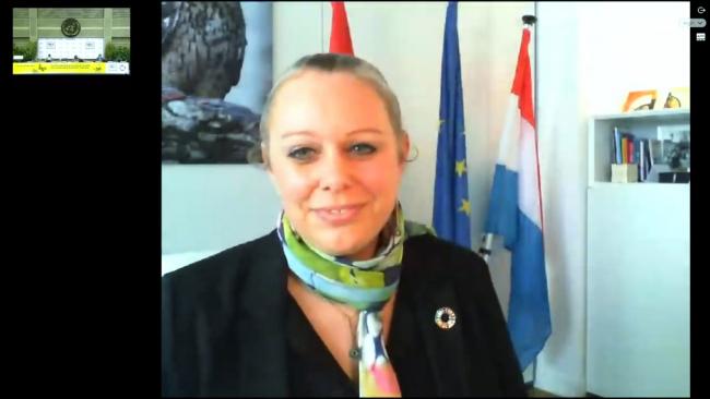 Carole Dieschbourg, Minister of Environment Climate and Sustainable Development, Luxembourg