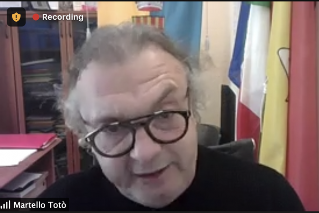 Salvatore Martello, Mayor of Lampedusa, Italy