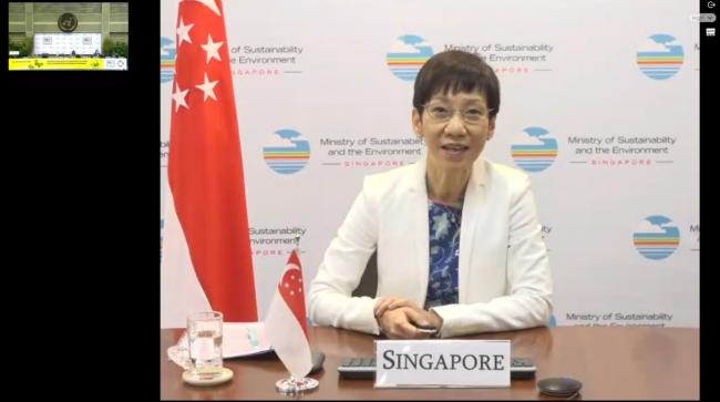 Grace Fu, Minister for Sustainability and the Environment, Singapore