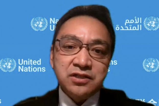 Minoru Takada, Team Leader, Secretariat of the High-level Dialogue on Energy, UN Department of Economic and Social Affairs (DESA)