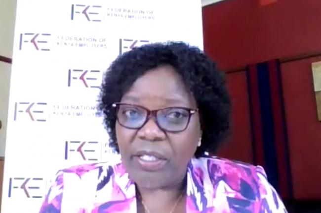 Jacqueline Mugo, Executive Director, Federation of Kenya Employers (FKE)