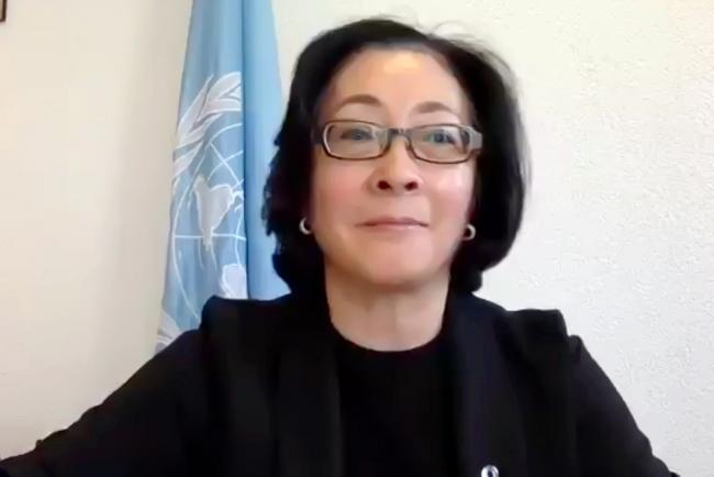 Mami Mizutori, Special Representative of the Secretary-General for Disaster Risk Reduction and Head of the UN Office for Disaster Risk Reduction (UNDRR)