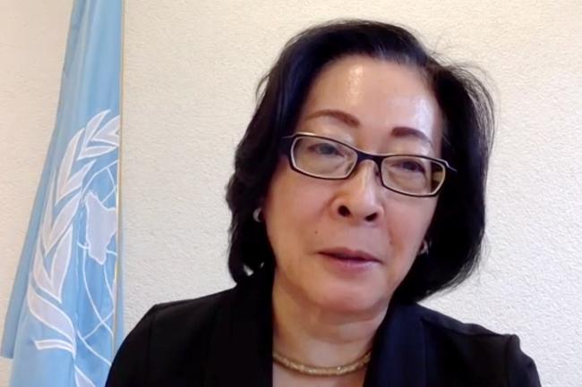 Mami Mizutori, Special Representative of the Secretary-General for Disaster Risk Reduction and Head of the UN Office for Disaster Risk Reduction (UNDRR)