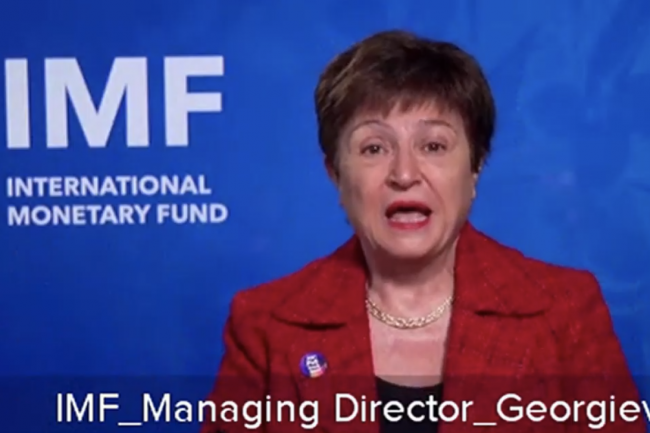 Kristalina Georgieva, Managing Director, International Monetary Fund