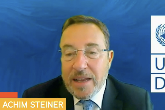   Achim Steiner, Administrator, UN Development Programme (UNDP), Co-Chair, UN-Energy, and Co-Chair, HLDE