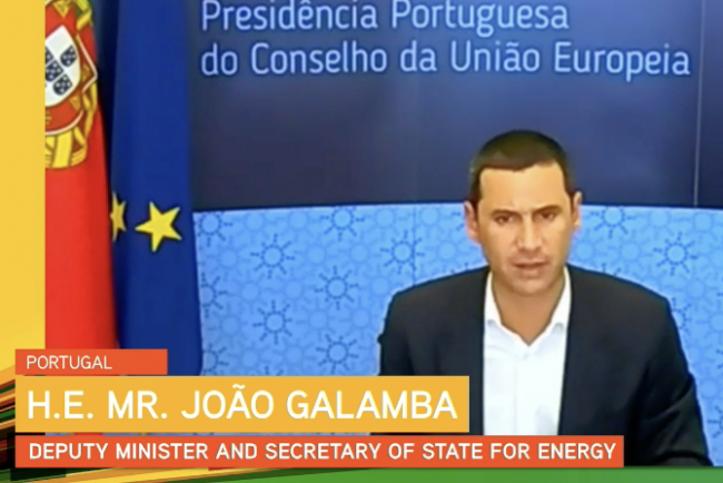 João Galamba, Deputy Minister and Secretary of State for Energy, Portugal 