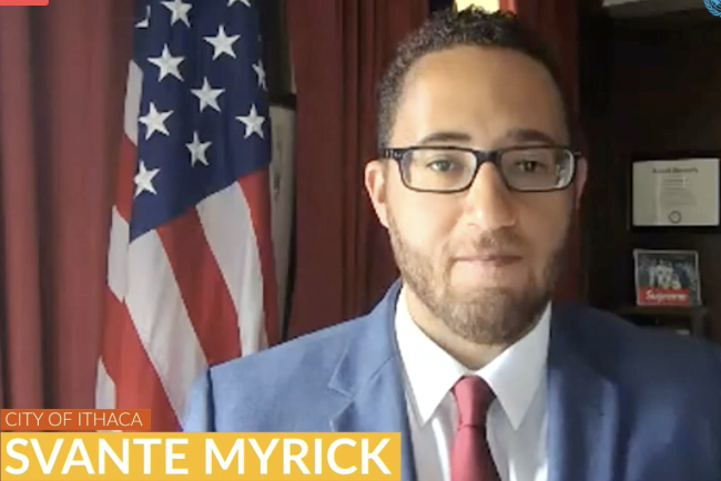 Svante Myrick, Mayor, City of Ithaca