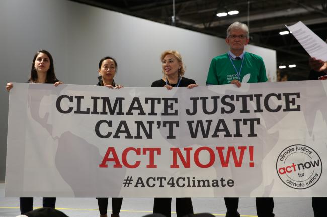 Climate justice cant wait 