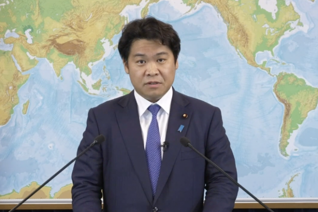 Eiichiro Washio , Minister for Foreign Affairs of Japan