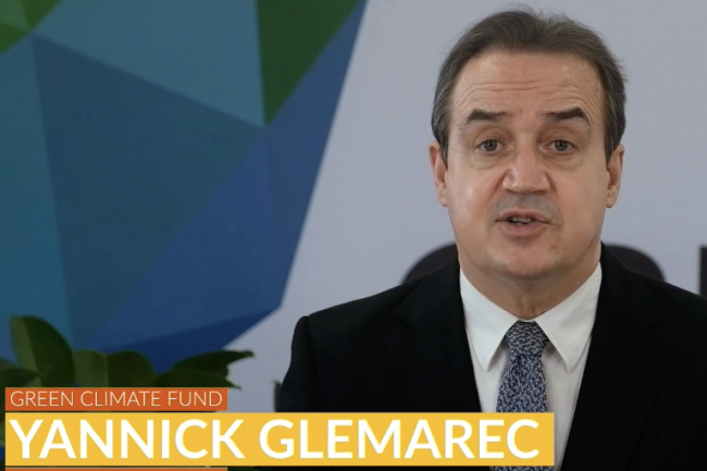 Yannick Glemarec, Executive Director, Green Climate Fund