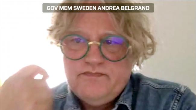 Andrea Belgrano, Sweden