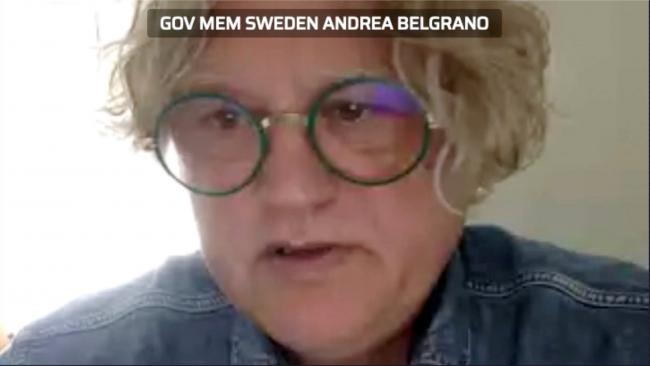 Andrea Belgrano, Sweden