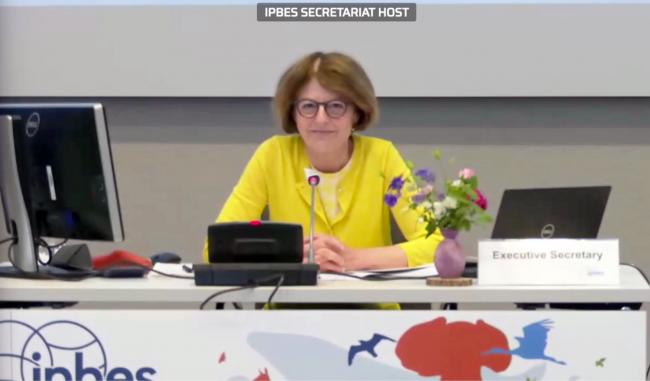 Anne Larigauderie, IPBES Executive Secretary 