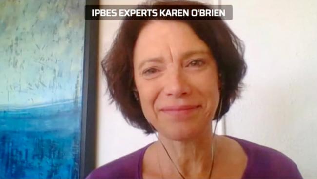 IPBES Expert Karen O'Brien, University of Oslo