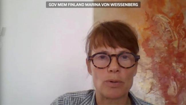 Marina von Weissenberg, Finland