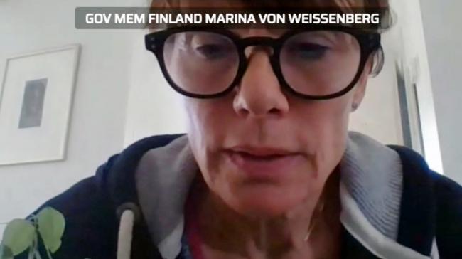 Marina von Weissenberg, Finland