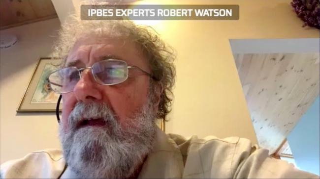 Former IPBES Chair Bob Watson, University of East Anglia