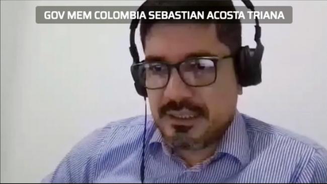 Sebastián Acosta, Colombia