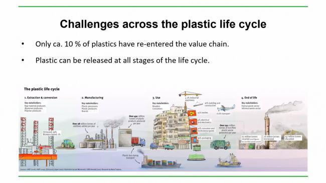 Challenges across the plastic life style