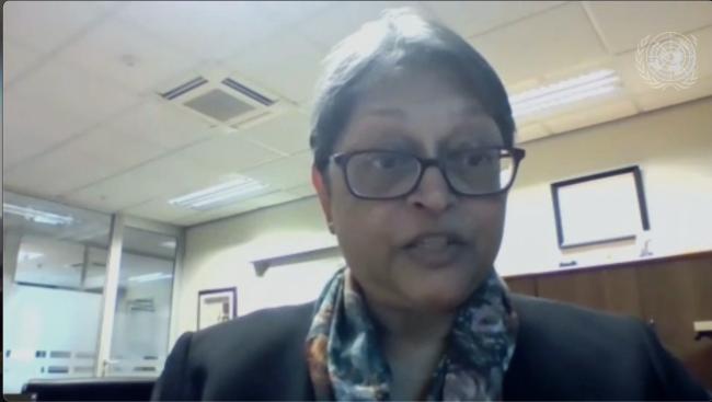 Quarraisha Abdool Karim, Associate Scientific Director, Centre for the AIDS Programme of Research, and Professor of Clinical Epidemiology, Columbia University