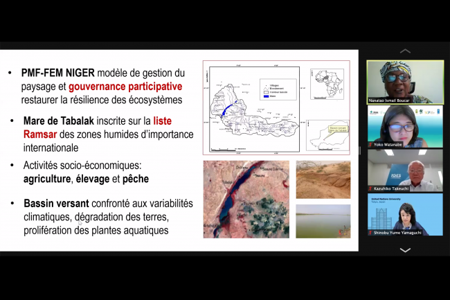  Explanation of climatic variation around the Tabalak Pond, Niger