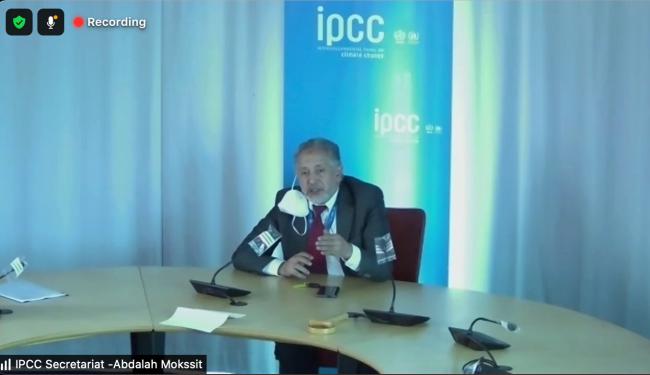 Abdalah Mokssit, Secretary of the IPCC