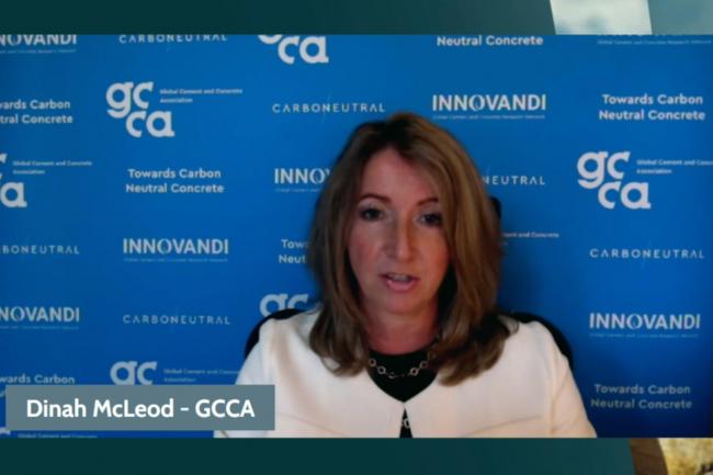 Dinah McLeod, Chief Executive, Global Cement and Concrete Association (GCCA)