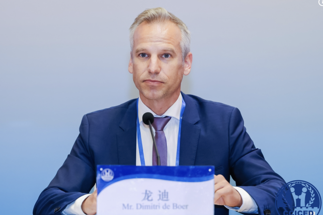 Dimitri de Boer, CCICED Special Adviser, China Country Director of ClientEarth