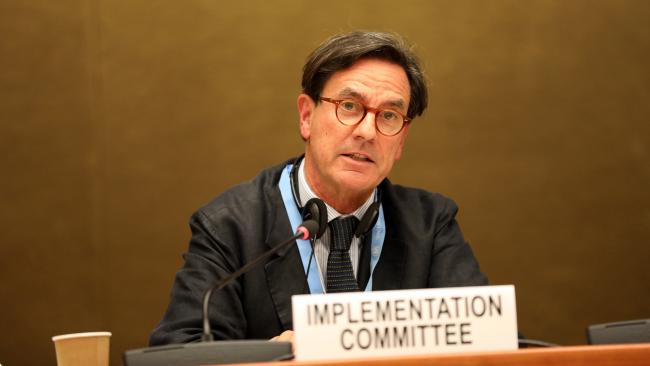 Attila Tanzi, Chair, Implementation Committee of the Water Convention