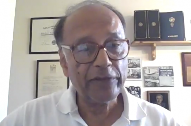 artha Sarathi Dasgupta, Frank Ramsey Professor Emeritus of Economics, University of Cambridge