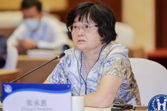 Zhang Chenghui, Chinese Co-Leader, CCICED SPS on Green Finance; Researcher and Former Director of Institute of Finance, Development Research Center of the State Council