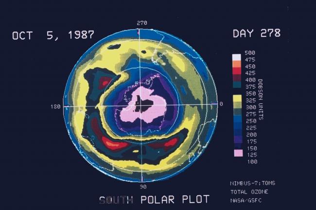 1987 Antarctic Ozone Hole