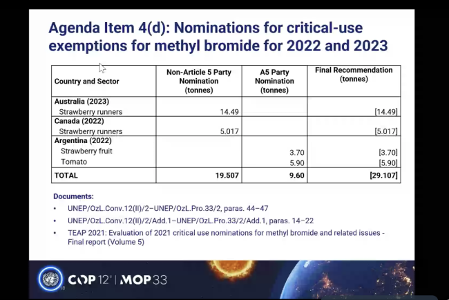 Agenda Item 4 - COP12MOP33 - 25Oct2021 - Photo