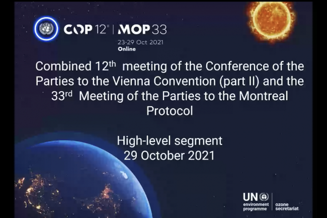 COP12 - COP12MOP33