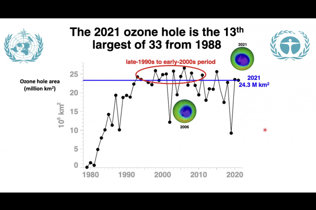 Ozone Hole 2021