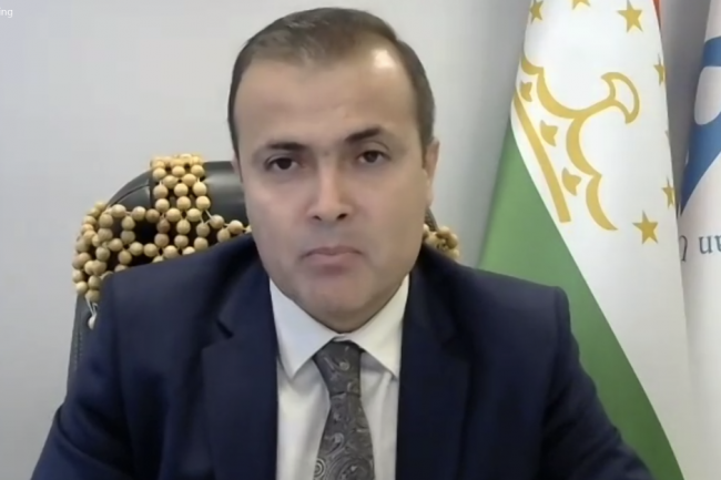 Sulton Rahimzoda, Chairman of the IFAS Executive Committee; Co-Chair of the Dushanbe Water Process; Government of Tajikistan