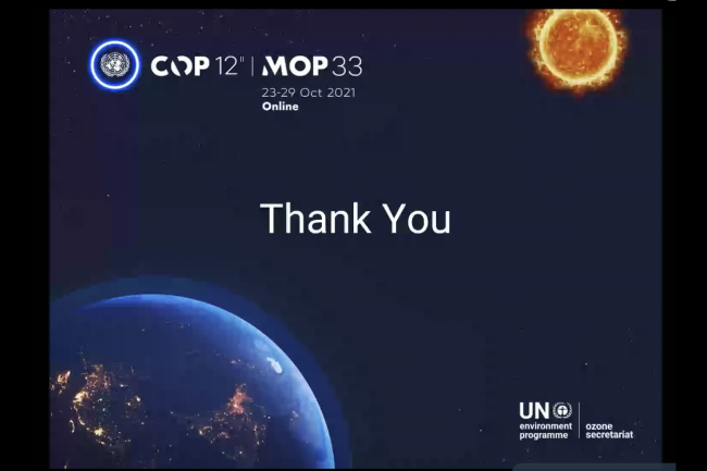 Thank You - COP12MOP33 - 28Oct2021
