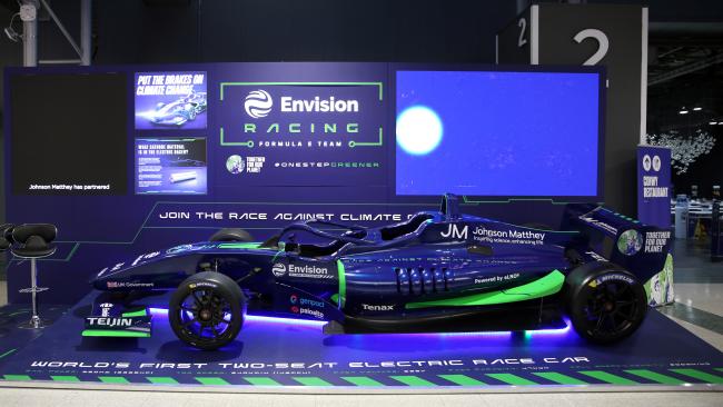 The new Formula E launched by Envision Racing in COP 26