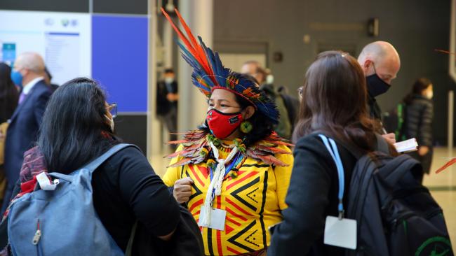 COP26 - 04Nov2021 - indigenous 1 - Photo