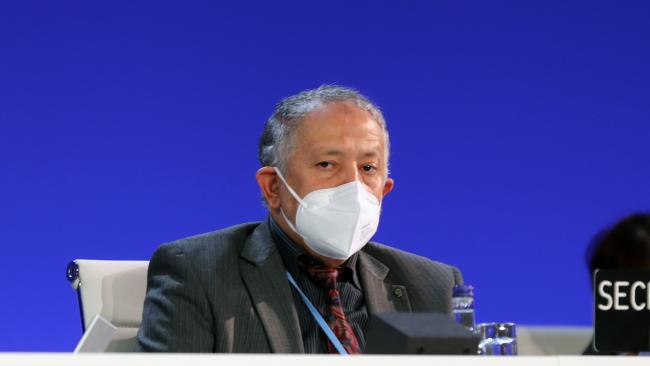 IPCC Secretary Abdalah Mokssit