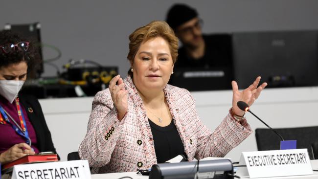 UNFCCC Executive Secretary Patricia Espinosa